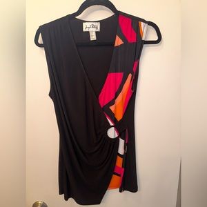 Joseph Ribkoff top. Sleeveless. Business top. Side 12